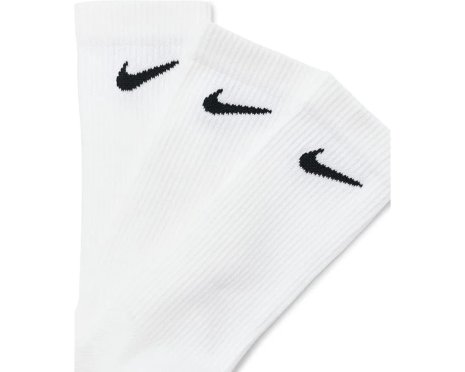 Nike носки Elevated Crew 3 пары из хлопка с логотипом
