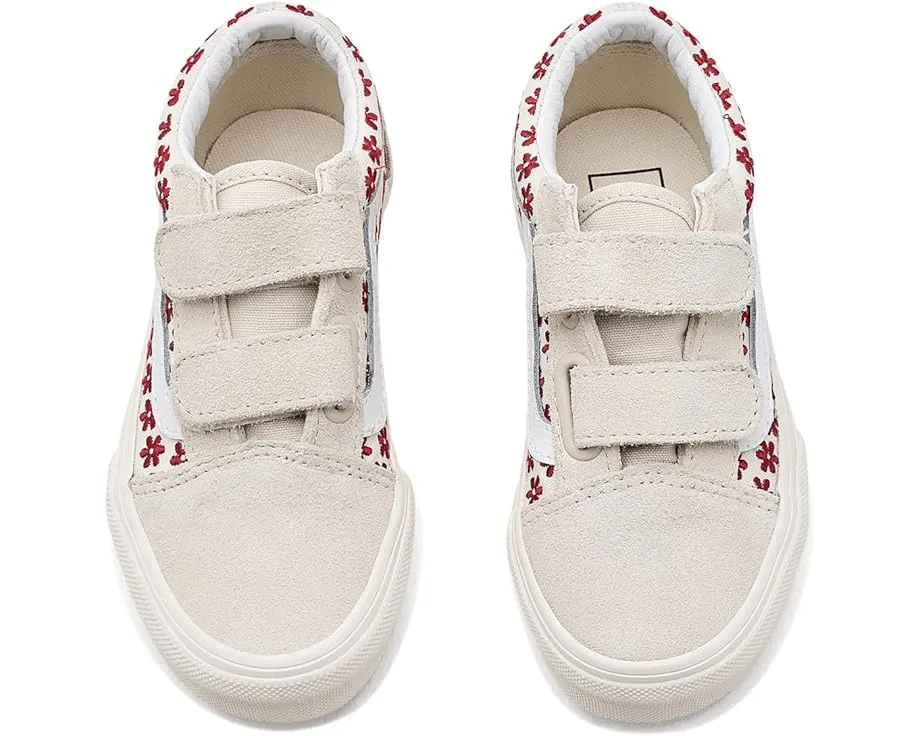 Кеды Vans Old Skool V на липучках для детей