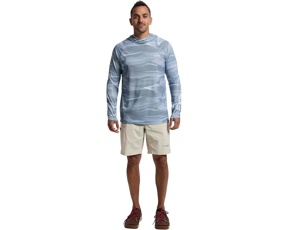 Columbia Terminal Deflector Zero II Hoodie с принтом и отверстиями для большого пальца