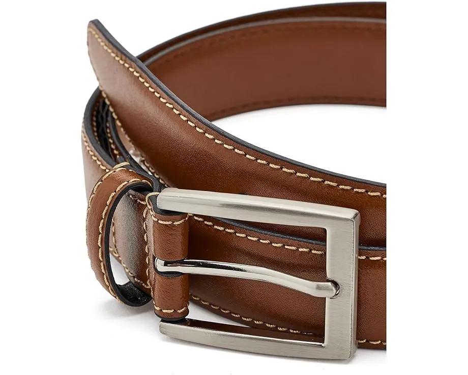 Ремень Brooks Brothers из телячьей кожи с текстурой
