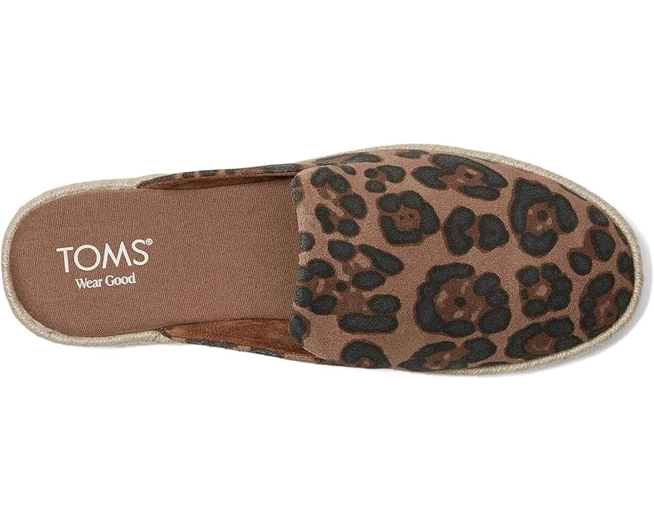 Мюли TOMS Santiago на платформе с круглым носком и веревочной отделкой