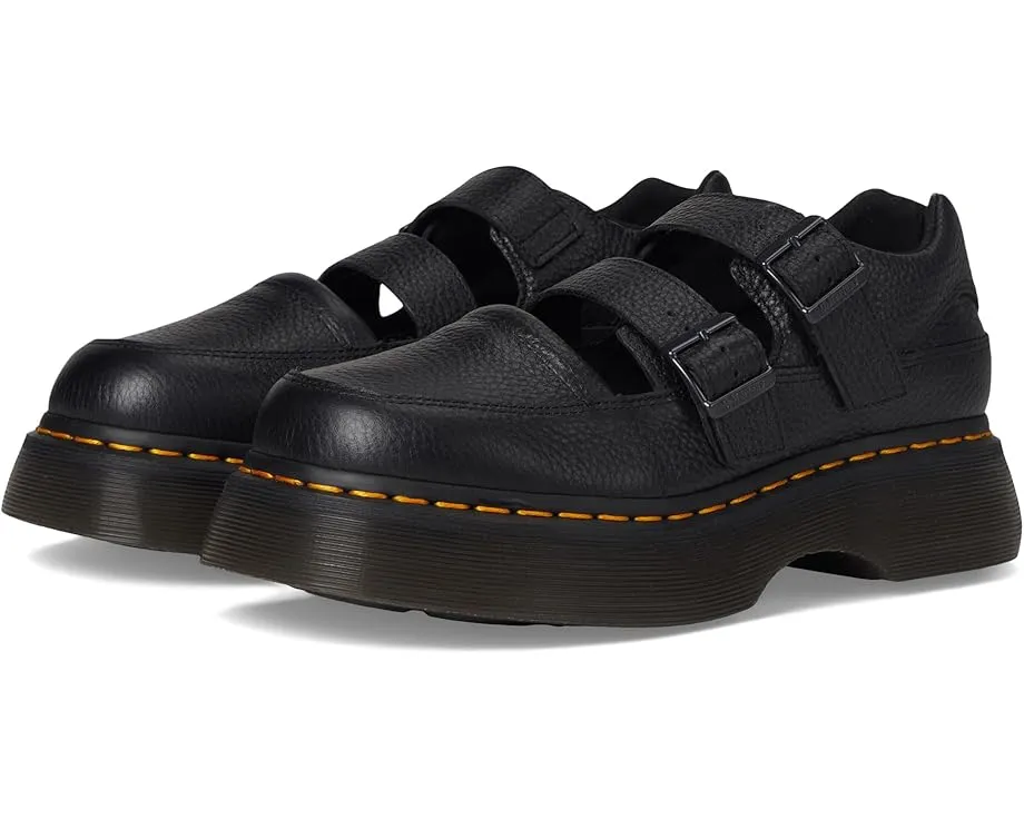 Туфли Buzz Mary Jane от Dr. Martens из мягкой кожи с платформой