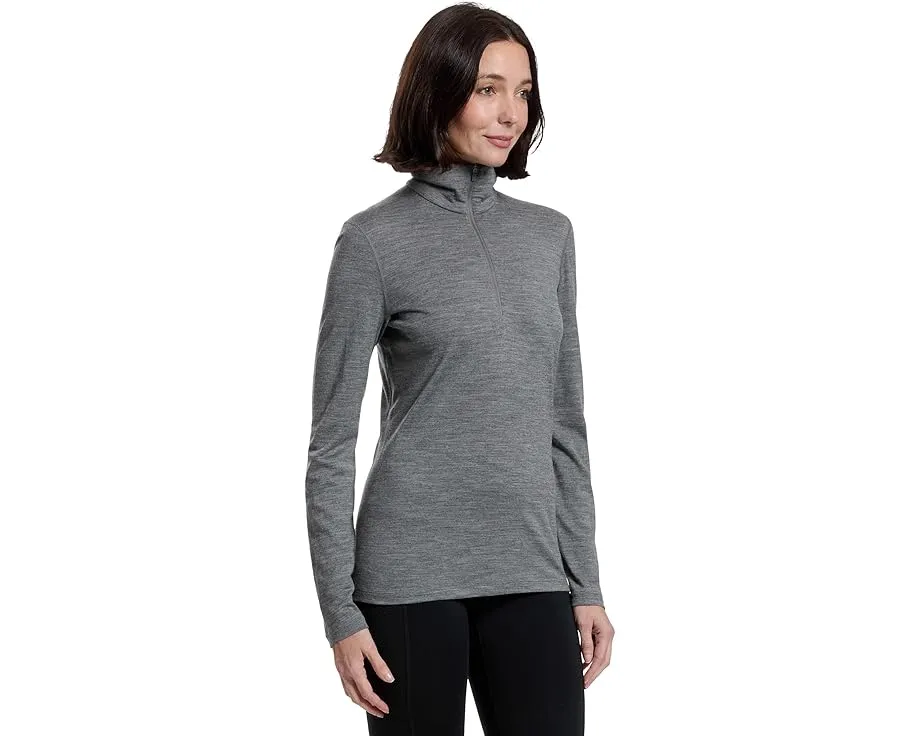 Термобелье Icebreaker Merino 200 Oasis с длинным рукавом и полузастежкой