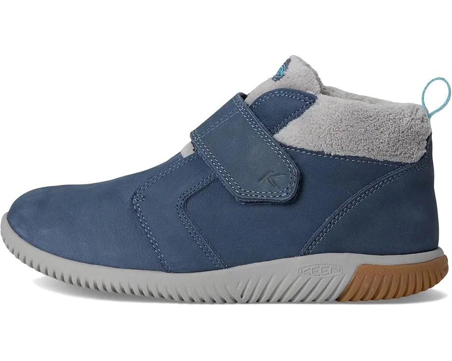 KEEN Kids KNX Middie кроссовки на липучке с ощущением босиком и средней высотой