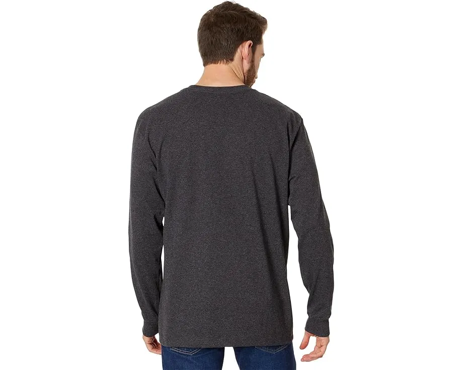 Carhartt Рабочая футболка с длинным рукавом и нагрудным карманом