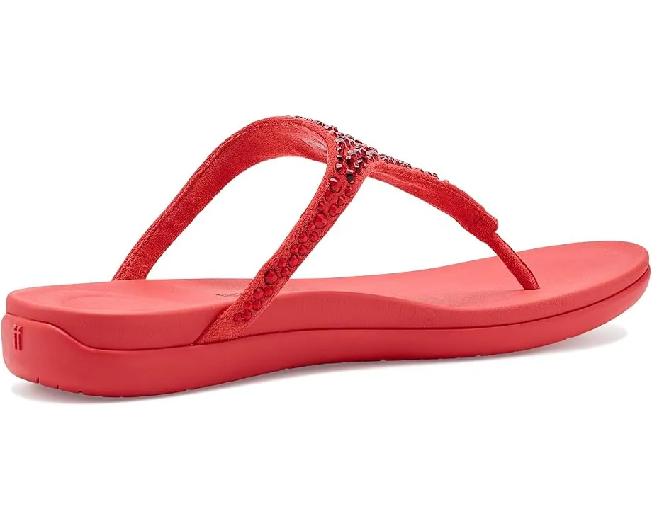 Босоножки Solay Mixed Crystal FitFlop с перепонкой на мыске