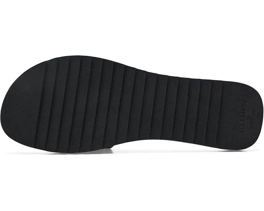 Сандалии Hoxton Slider AllSaints с джутовым верхом