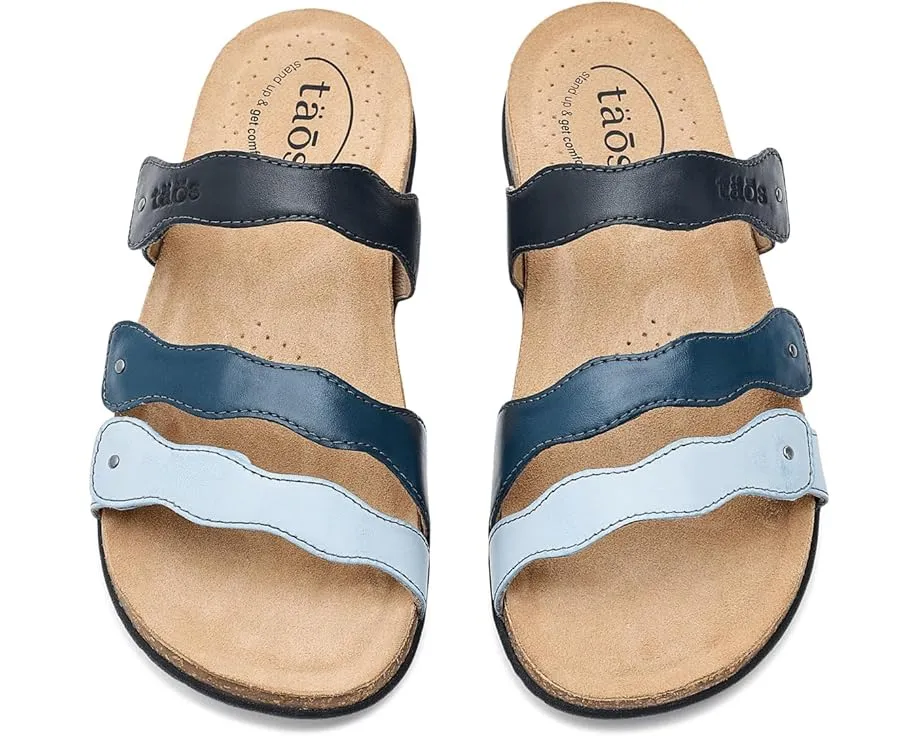 Сандалии Taos Footwear Scribble с регулируемыми ремешками и поддержкой свода стопы