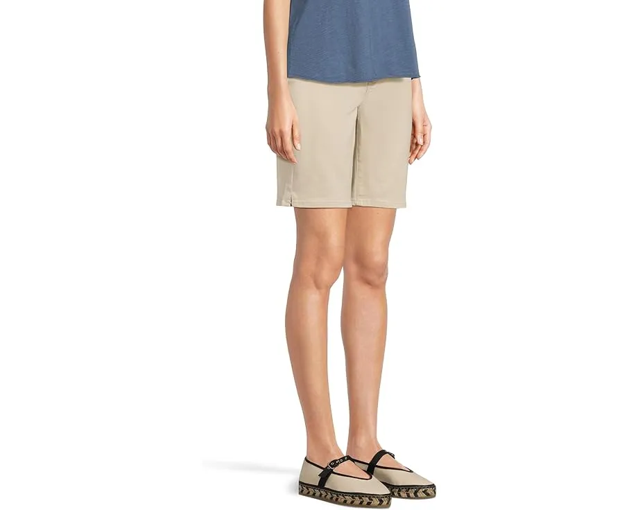 Шорты NYDJ Ella Denim на высокой посадке с застежкой на молнию и пуговицу