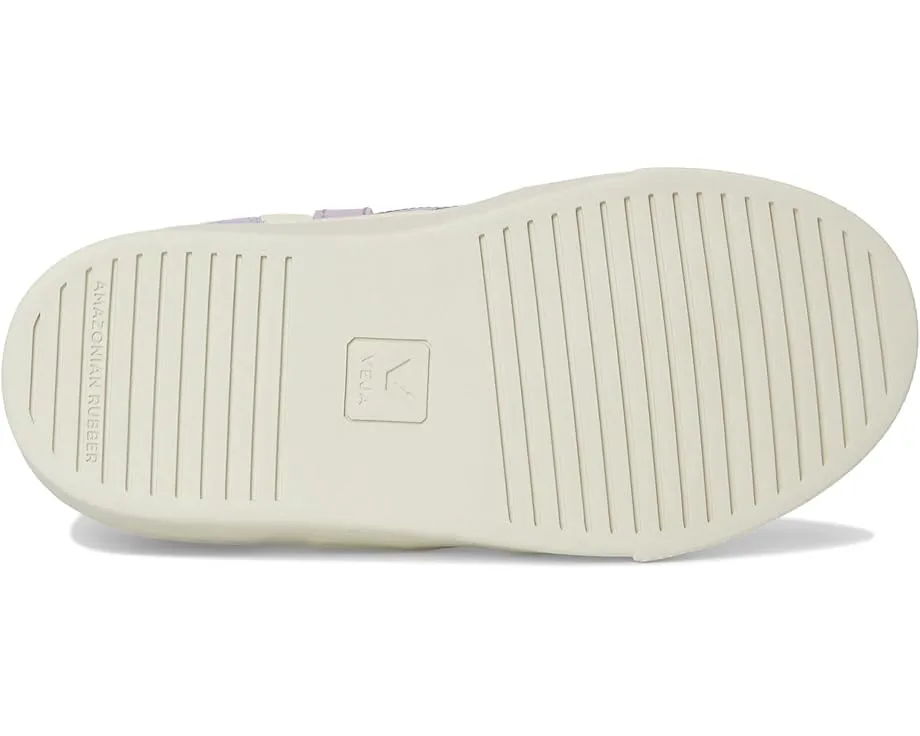 VEJA Kids Детские кроссовки Small V-10 из мягкой замши на липучках