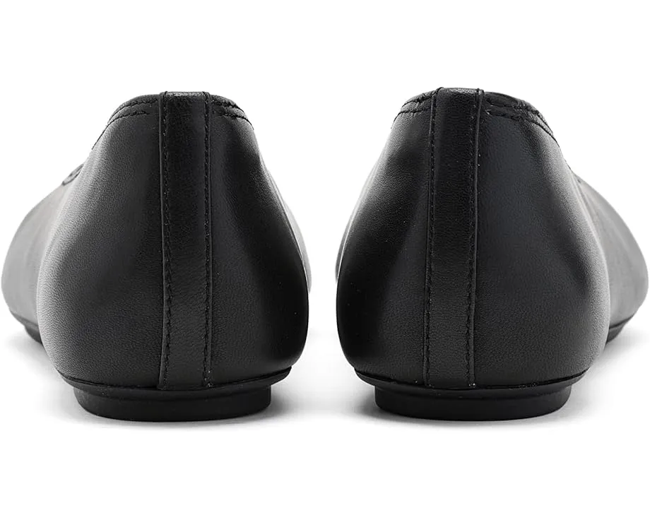 Балетки FitFlop Delicato с высоким вырезом из мягкой кожи