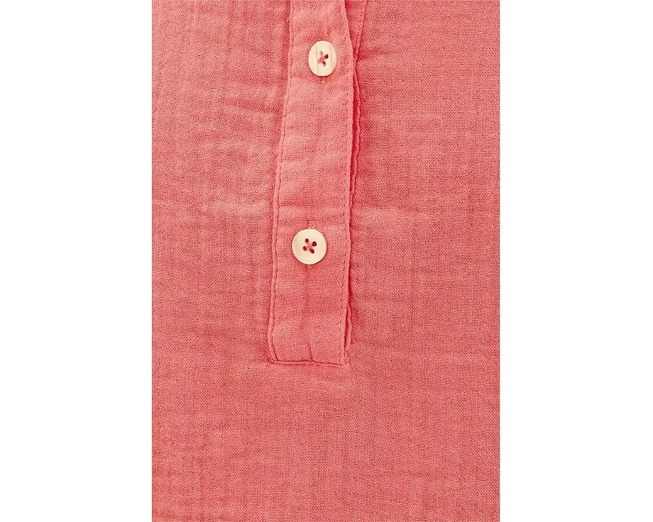 Рубашка Sleeveless Henley без рукавов с воротником от Mod-o-doc