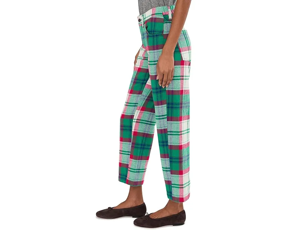 Брюки Free People Cheers Pant из хлопка с прямым кроем