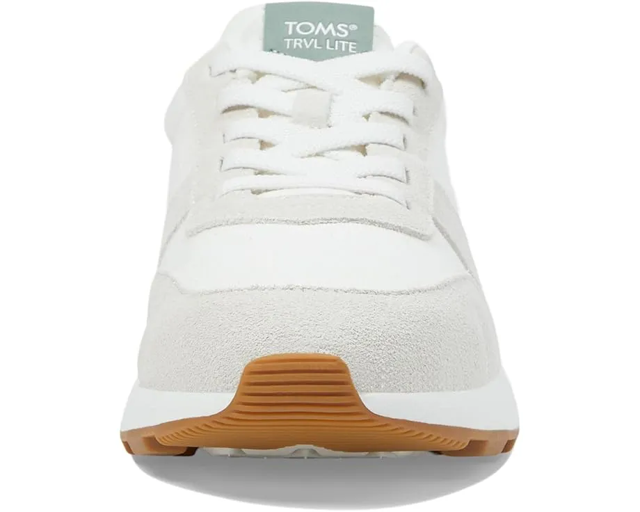 Кроссовки TOMS TRVL LITE Retro из замши с эластичным мысом и съемной стелькой