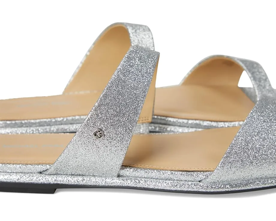 Плоские сандалии Jaida с асимметричным кожаным верхом