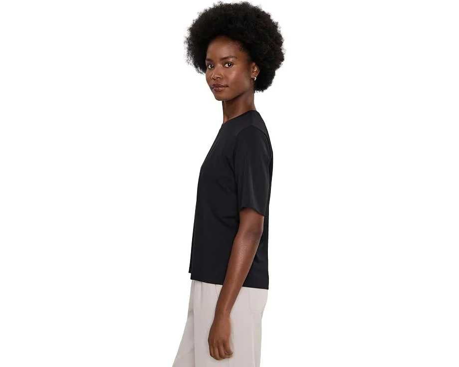 Футболка Eileen Fisher с круглым вырезом из экстратонкого понте