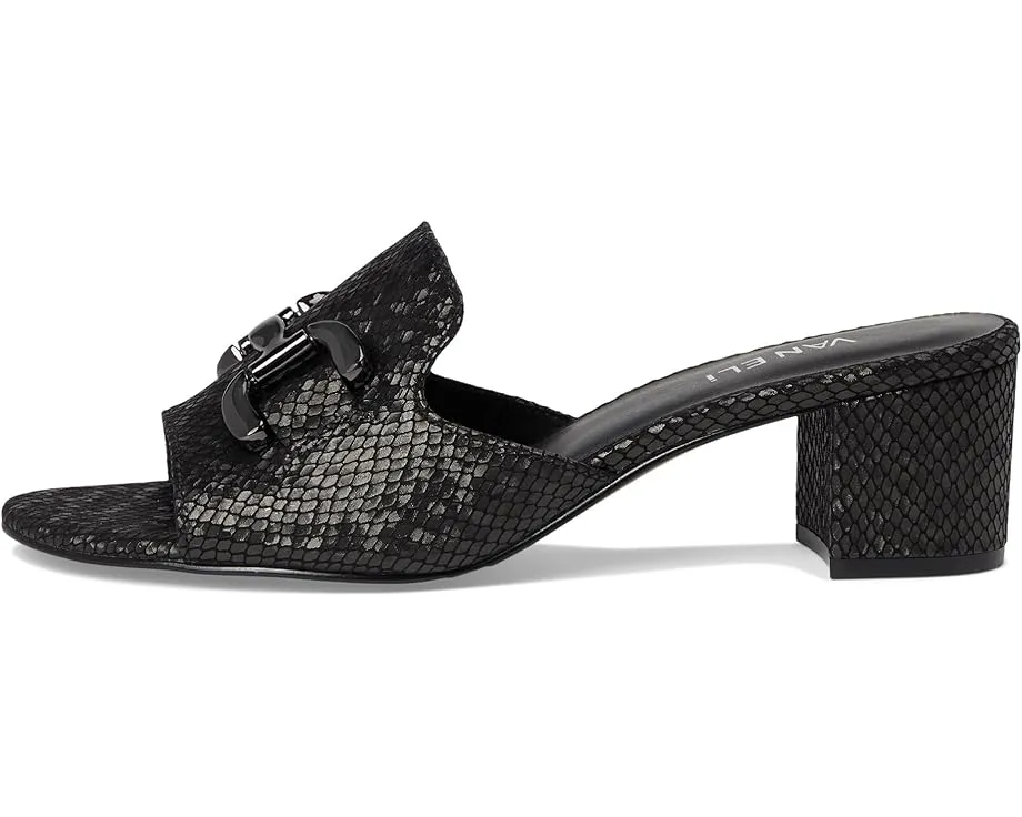 Туфли Vaneli Oksana с открытым носком на устойчивом каблуке