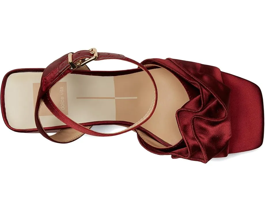 Босоножки на каблуке Dolce Vita Cheer с рюшами и ремешком из рафии