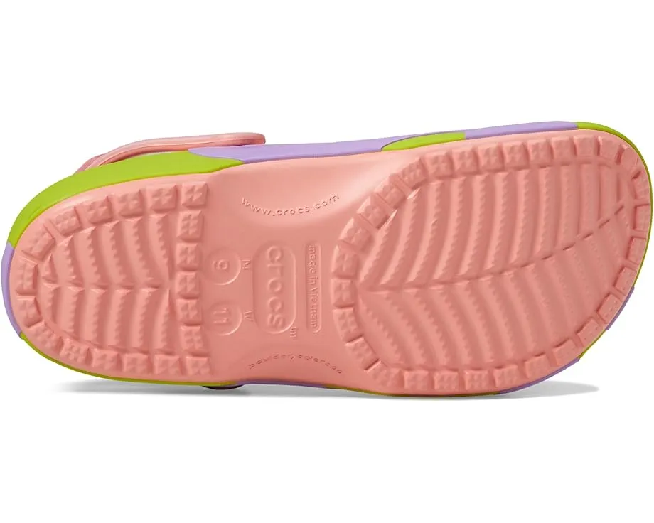 Кроксы Crocs Spongebob Squarepants Classic Clog с ремешком на пятке