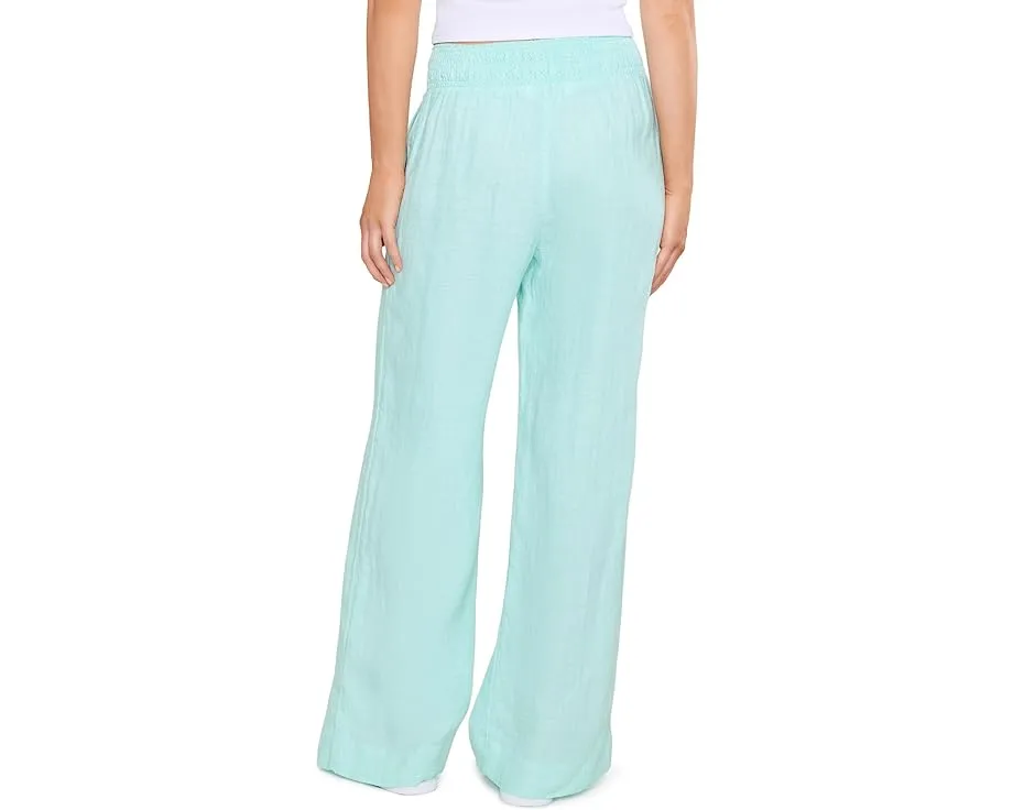 Широкие льняные брюки Mirabella Linen Palazzo Lilly Pulitzer