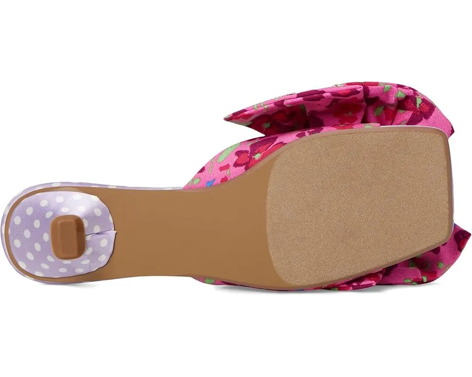 Туфли Blue by Betsey Johnson Aylah на небольшом каблуке с бантом и цветочным декором