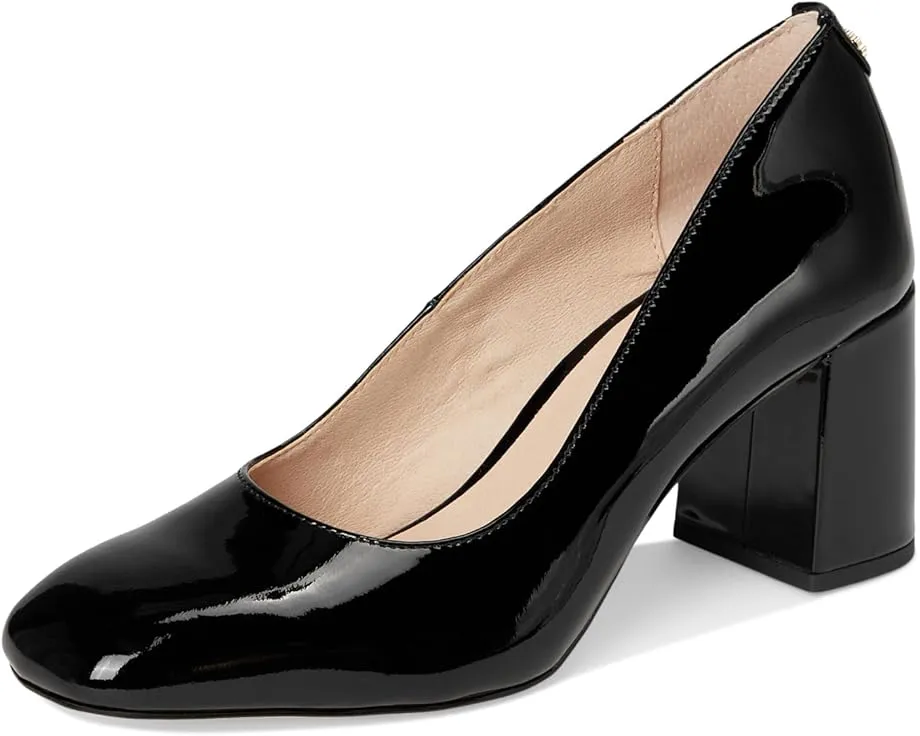 Jack Rogers туфли Lenora Pump на устойчивом каблуке из кожи