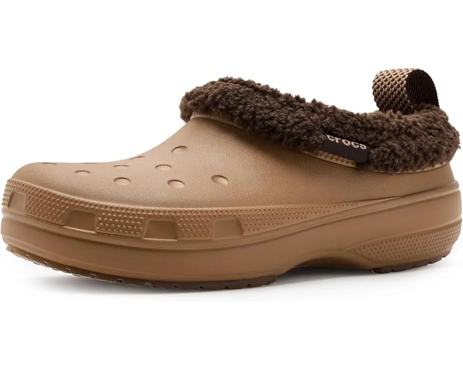 Зимние сапоги Crocs Classic Lined Shorty с искусственным мехом и водонепроницаемые