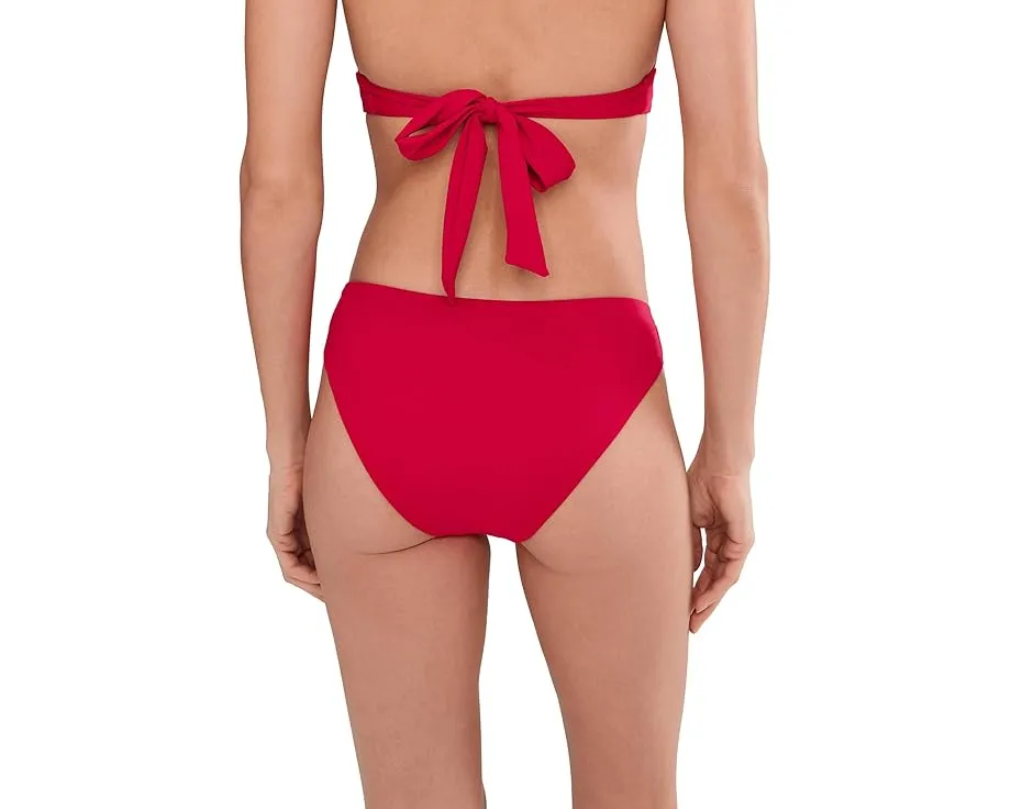 Бюстгальтер-холтер BECCA Color Code Viviana с V-образной формой и сборкой