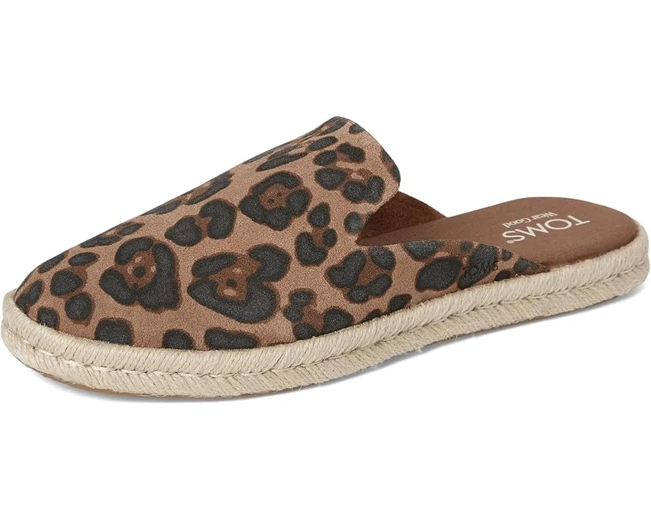 Мюли TOMS Santiago на платформе с круглым носком и веревочной отделкой