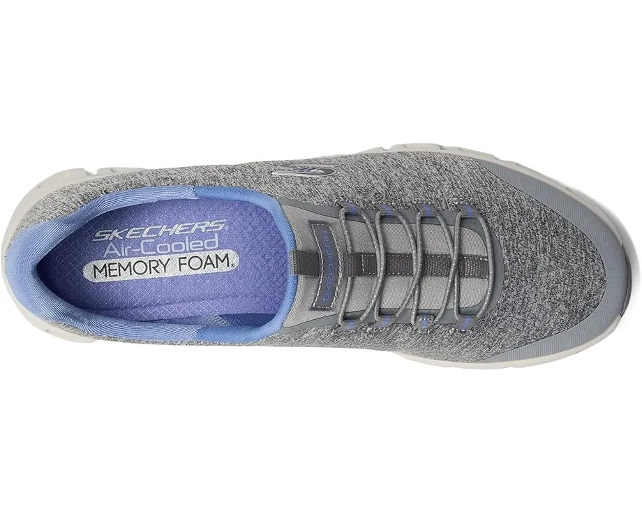 Кроссовки Glide Step Persistence с памятью формы и шнурками Skechers