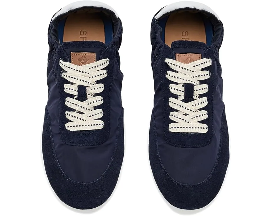 Кроссовки Sperry Slim Jogger на шнуровке с узким кожаным верхом