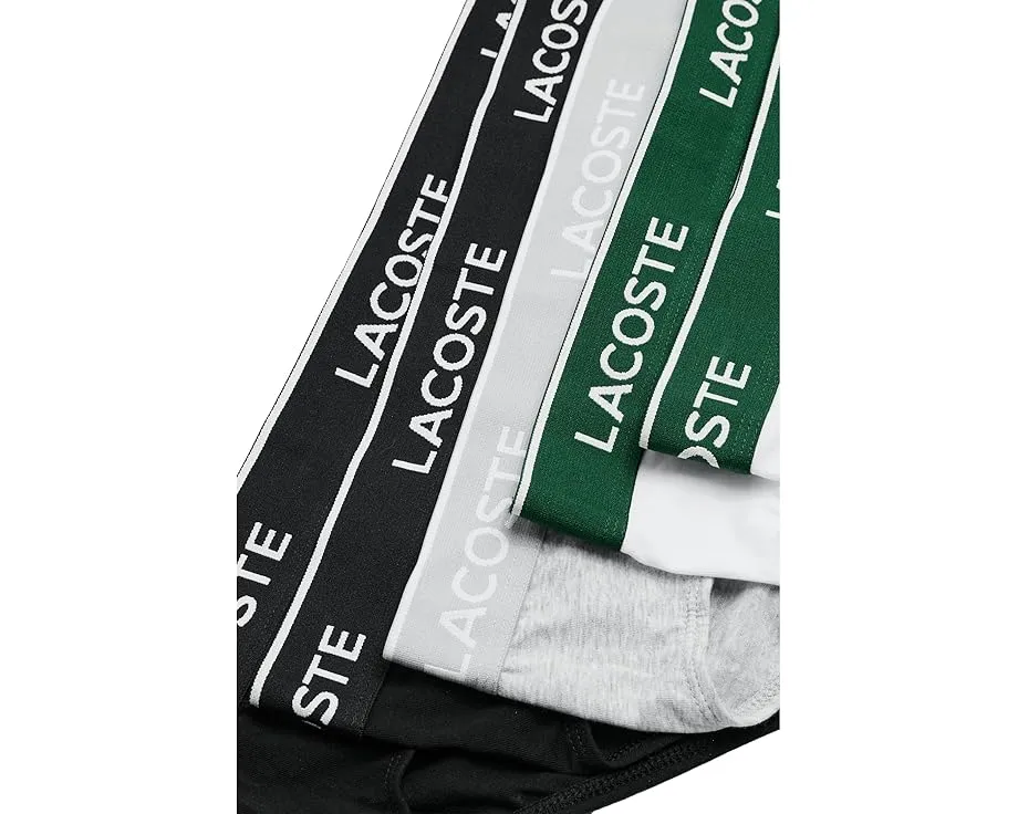 Набор из 5 трусов Lacoste из хлопка с эластаном