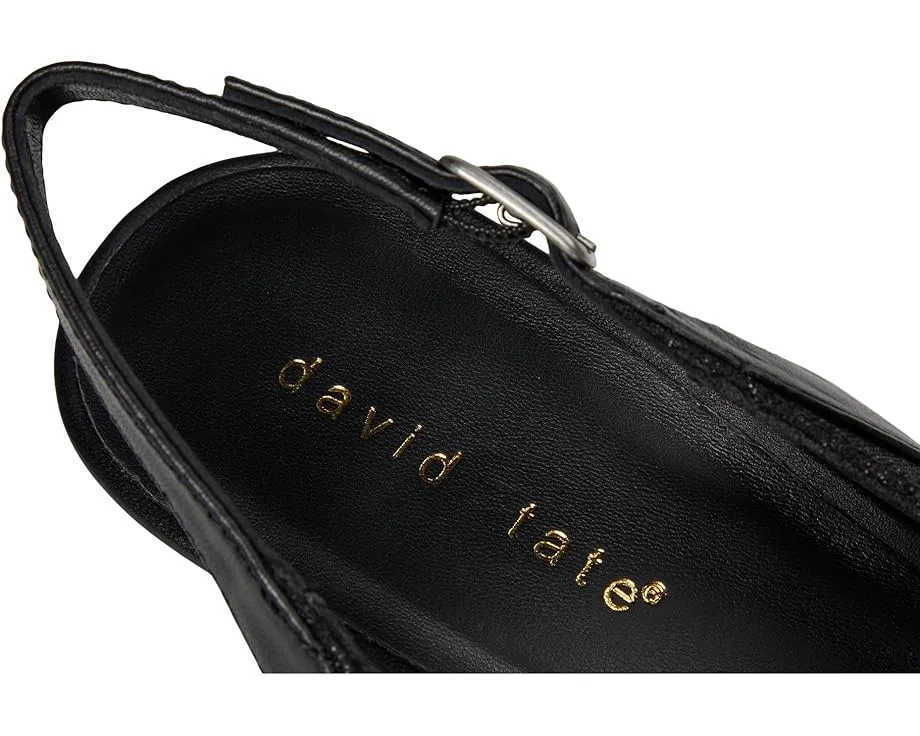 David Tate Туфли-лодочки Avenue с блестками и ремешком на щиколотке