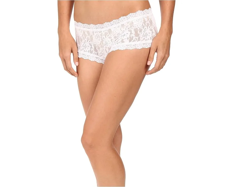 Hanky Panky Комплект из 3 шорт-плавок Signature Lace с кружевом и хлопковой ластовицей
