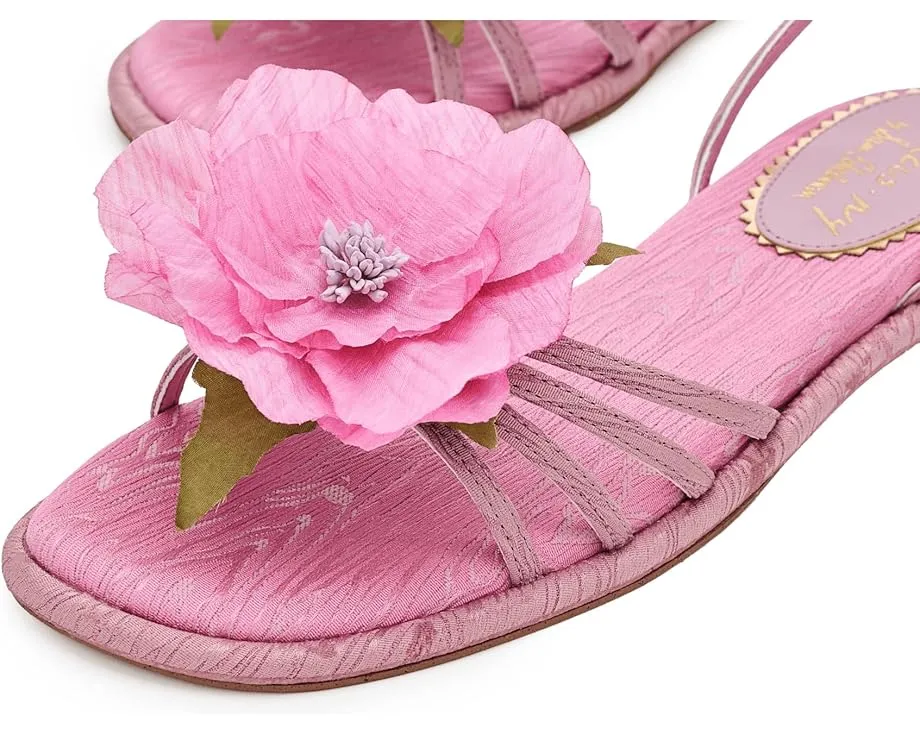Сандалии Circus NY by Sam Edelman Olana Flower на плоской подошве с цветочным акцентом