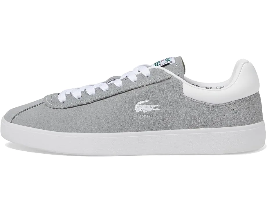 Кроссовки Lacoste Baseshot из замши с контрастной подошвой