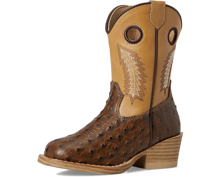 Ковбойские сапоги Walker Bumps для малышей с эффектом страуса от Roper Kids