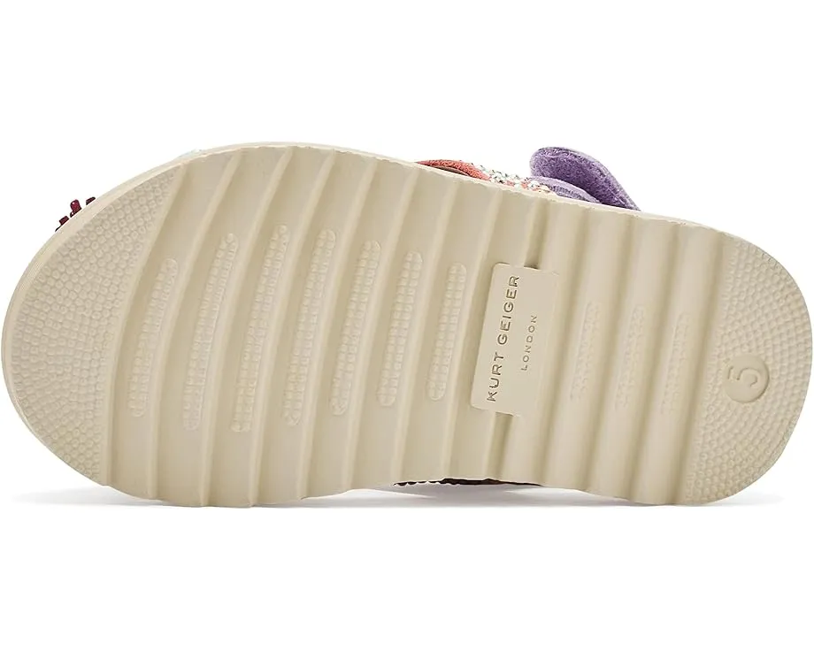 Детские сандалии Kurt Geiger London Orson Fringe с помпонами на мягкой коже