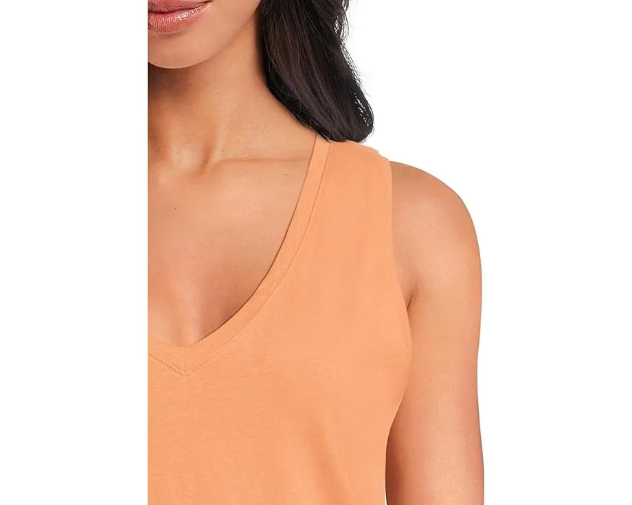 Madewell Northside Vneck Tank из уютного хлопка с V-образным вырезом