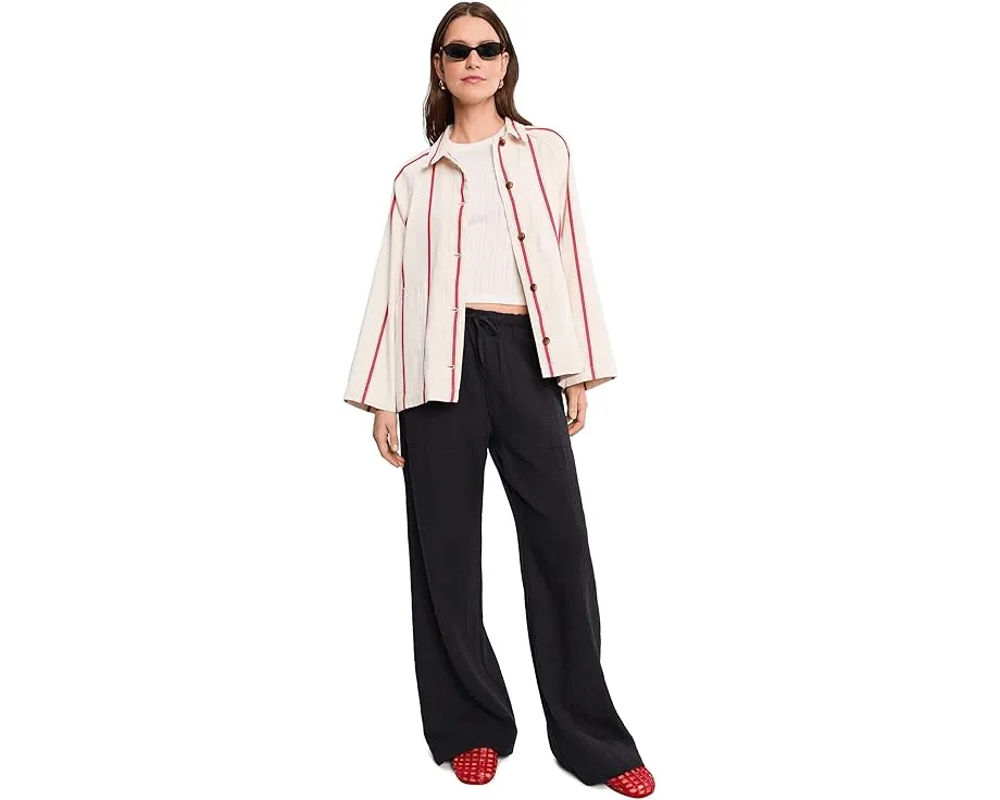 Брюки Faherty Laidback Gauze Pants на завязках