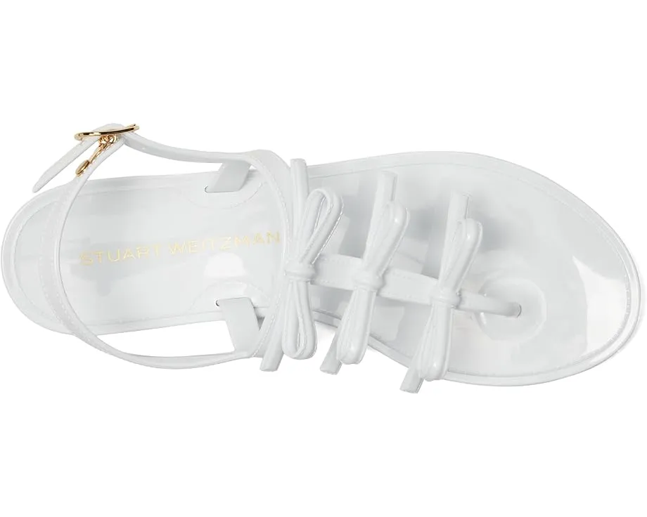 Босоножки Stuart Weitzman FELICITY MULTI JELLY с открытым носком и регулируемой пряжкой