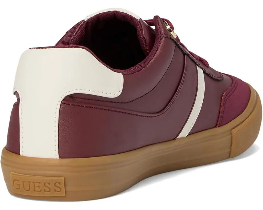 GUESS кроссовки Loui с Т-образным мыском и кожаной отделкой