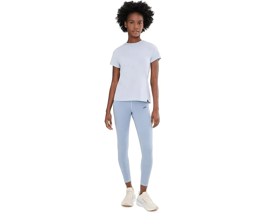 Леггинсы Brooks Luxe Tight с ультрамягкой тканью и двумя карманами на бедре