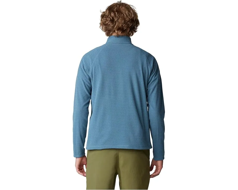 Кофта Mountain Hardwear Summit Grid 1/2 Zip с молнией на груди и реглан