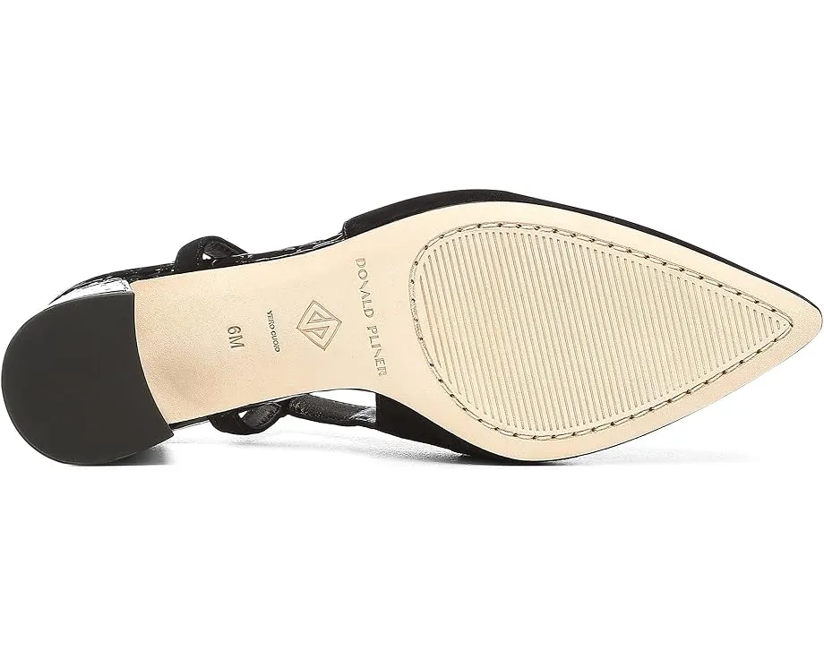 Туфли Donald Pliner Song с ремешком на щиколотке и каблуком с гальваническим покрытием