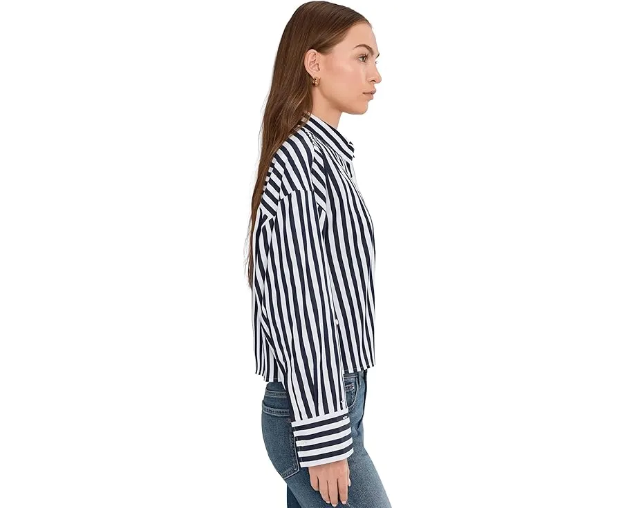 Madewell Alice Shirt с длинными рукавами и отложным воротником