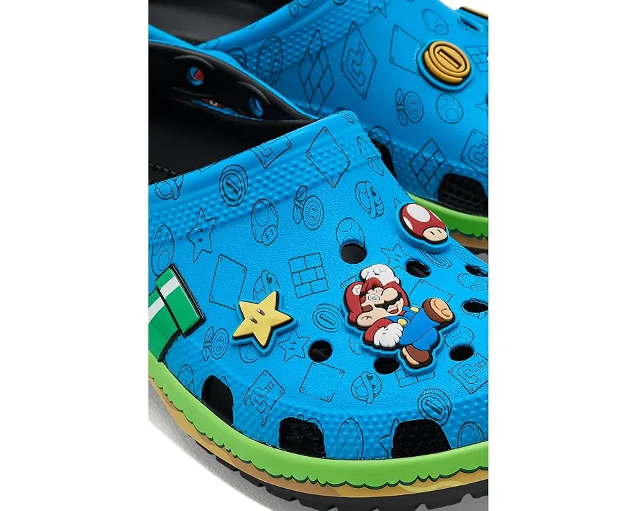 Детские сабо Crocs Classic Super Mario для детей