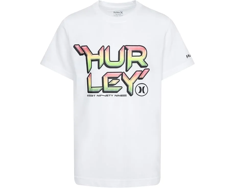 Hurley Kids футболка Y2K Stack Graphic в классическом крое
