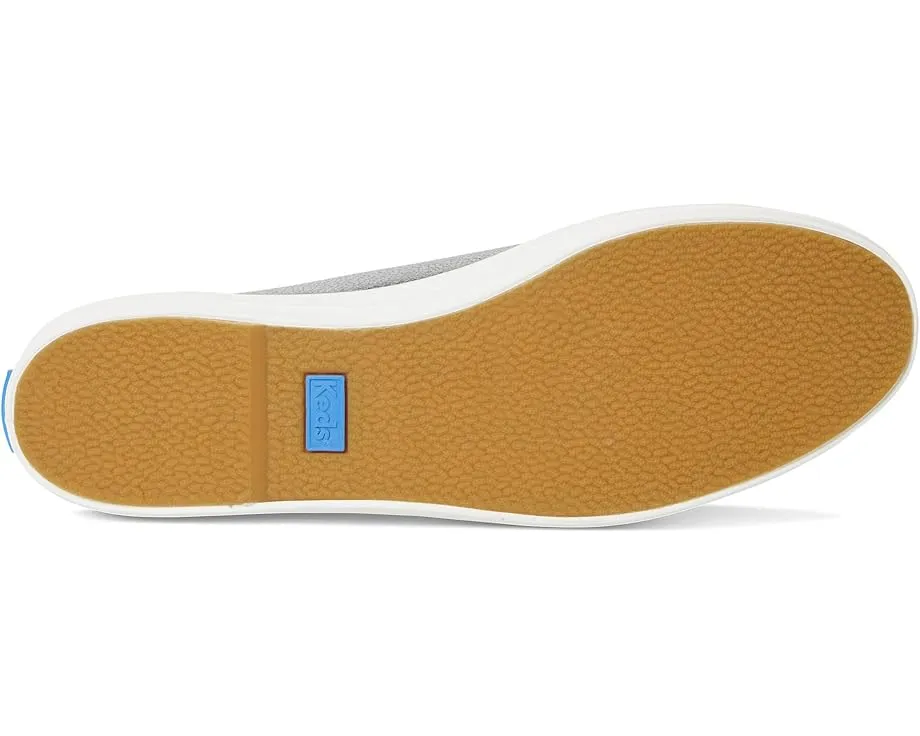 Кроссовки Keds Triple Kick Leather на платформе с кожаным верхом
