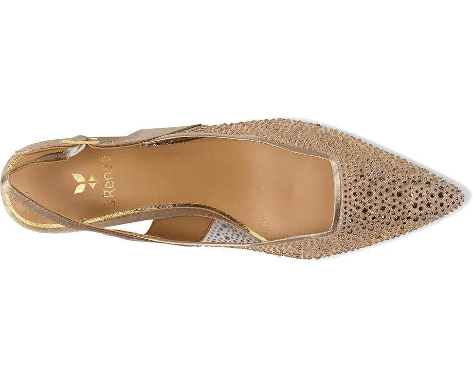 Туфли Aleksa на каблуке с мысом и стропой от J. Renee